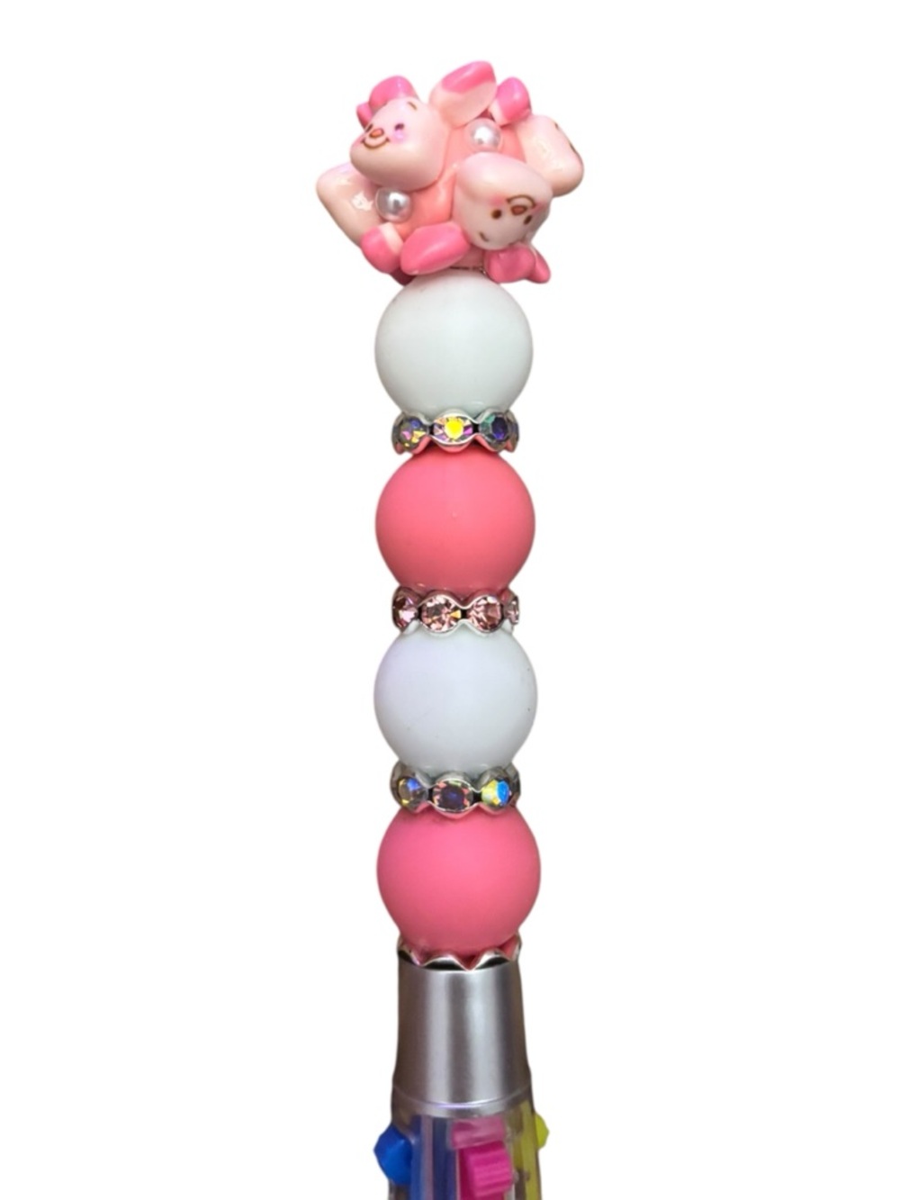 AB INKS HANDMADE EXPRESSIONS Handmade Piglet Multi Colored Pen - Picture 3 of 6